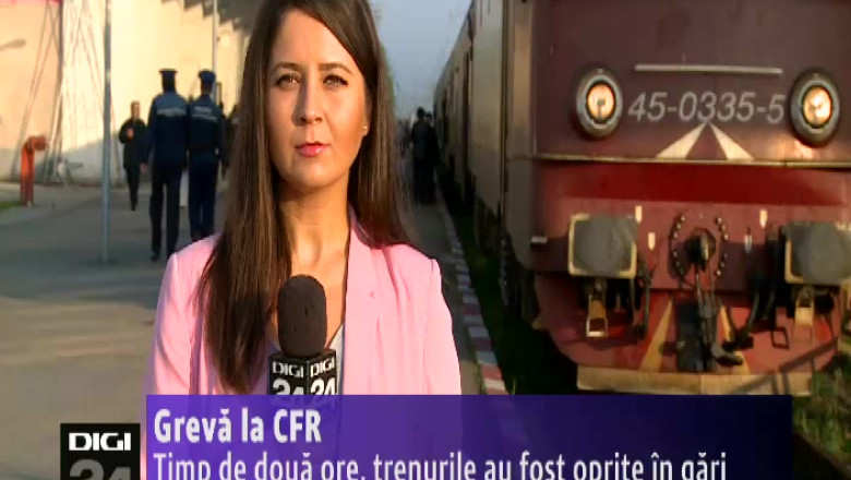 Greva la CFR. Timp de doua ore, trenurile au fost oprite in gari Imagine