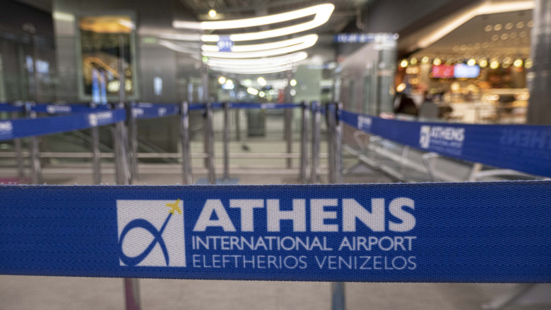 Greva nationala in Grecia, dupa tragedia feroviara. Toate zborurile interne si internationale sunt paralizate Imagine