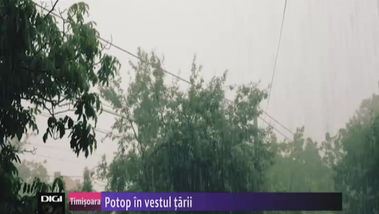 Grindina loveste vestul tarii. Dezastru peste tot Imagine