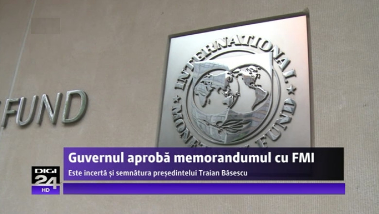 Guvernul aproba memorandumul si scrisoarea de intentie cu FMI. O intrebare ramane: Cine le semneaza Imagine