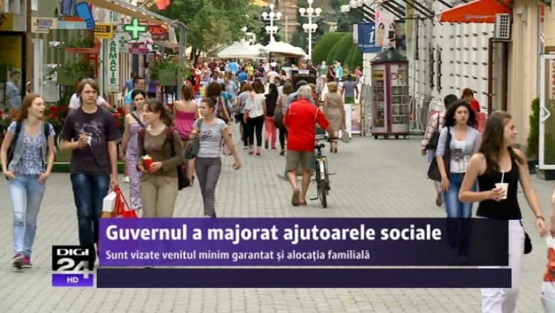 Guvernul majoreaza ajutoarele sociale. Cresc venitul minim garantat si alocatia pentru sustinere a familiei Imagine