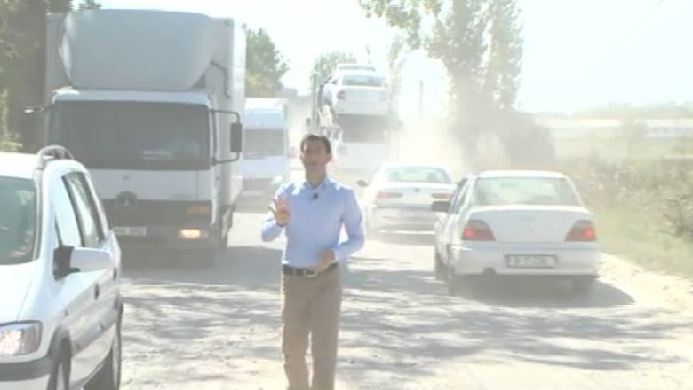 Guvernul vrea sa construiasca pasarele peste soseaua de centura a Capitalei, care este nefinalizata Imagine