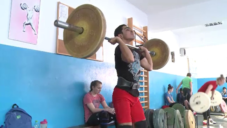 Haltere cu greutate Imagine