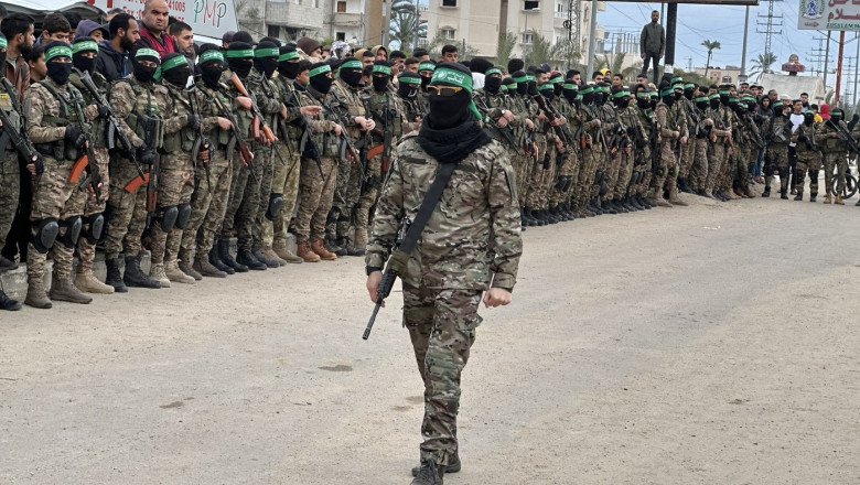 Hamas cere trei zile de proteste in toata lumea impotriva planului lui Trump de a stramuta palestinienii din Gaza Imagine