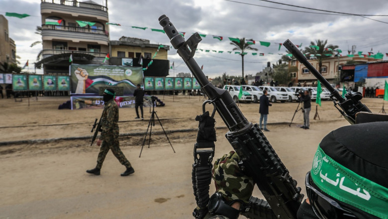 Hamas lanseaza rachete spre Tel Aviv, ca represalii la noile atacuri ale Israelului in Fasia Gaza Imagine