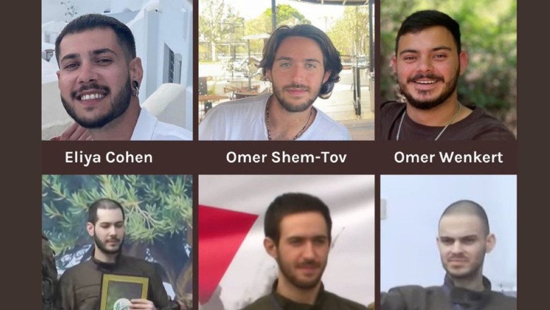 Hamas va elibera astazi sase ostatici israelieni, printre care si un tanar ce are si cetatenie romana. Cine este Omer Wenkert Imagine