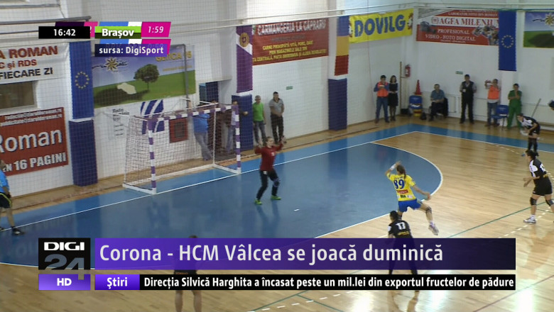 HANDBAL. Corona - HCM Valcea se joaca duminica Imagine