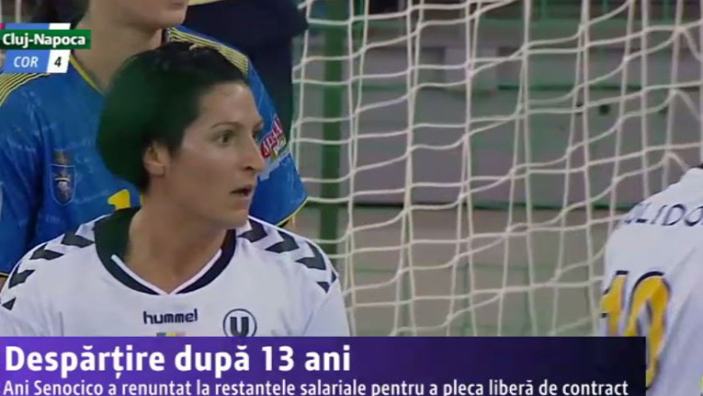 Handbal. Despartire dupa 13 ani. Ani Senocico a renuntat la restantele salariale pentru a pleca libera de contract Imagine