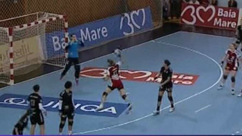 Handbal. Esec in fieful campioanei. HCM Baia Mare - "U" Alexandrion s-a incheiat 35-25, in ultima etapa Imagine