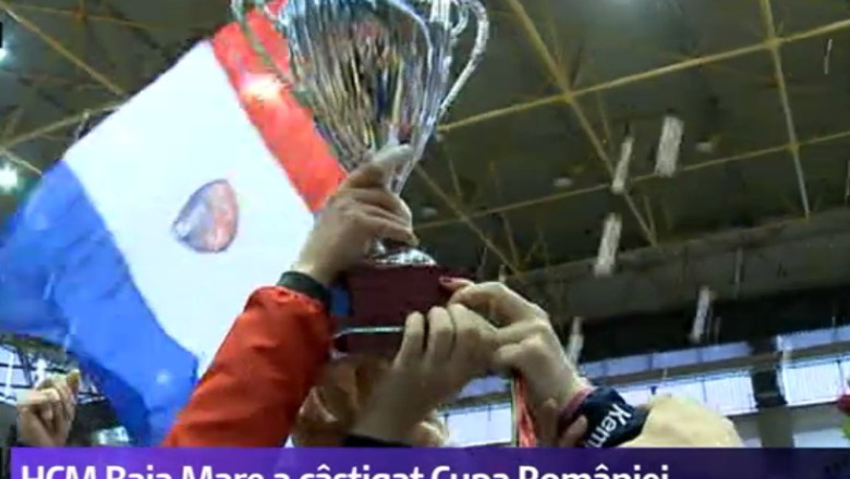 Handbal. HCM Baia Mare a castigat Cupa Romaniei Imagine