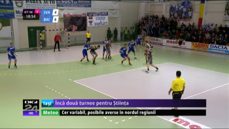 HANDBAL. Inca doua turnee pentru Stiinta Imagine