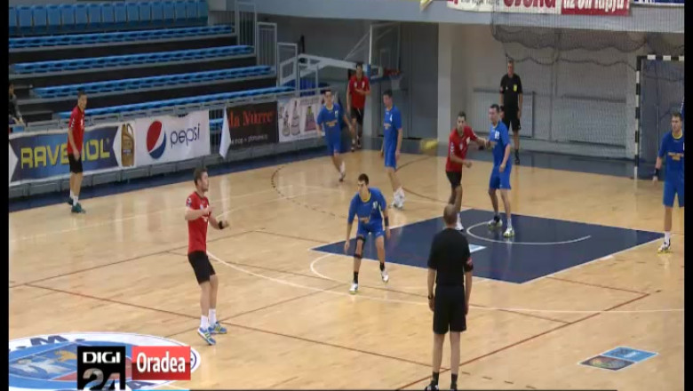 HANDBAL. Oradenii sunt in grafic: 25-23 cu HC Arges Imagine