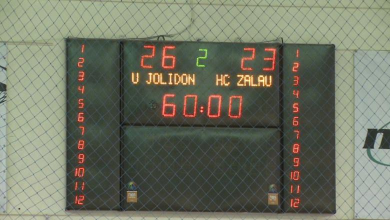 Handbal. Pas important pentru locul 4, facut de "U" Jolidon Imagine