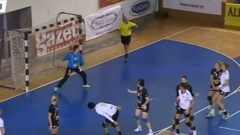 Handbal. "U" Alexandrion, in cadere libera Imagine