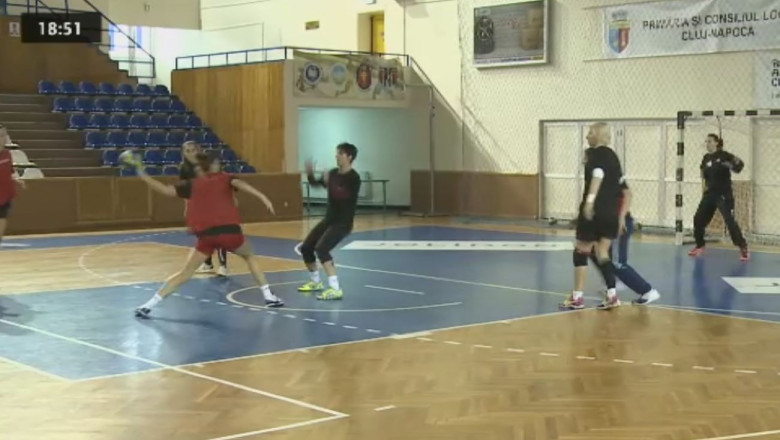 Handbal. Serie usoara pentru U Jolidon Imagine