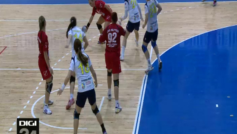 HANDBAL. Test cu campioana  Imagine