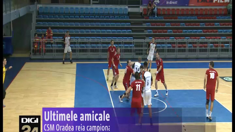 HANDBAL. Ultimele amicale pentru CSM Oradea inaintea reluarii campionatului Imagine