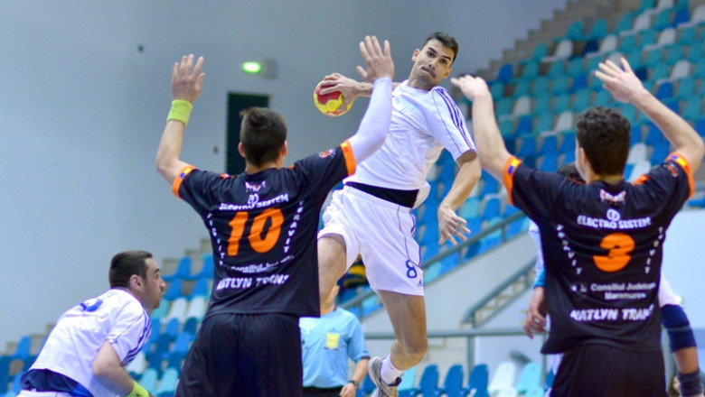Handbalistii lui Poli, esec si in Maramures. Minaur Baia Mare s-a impus cu 33-28 Imagine