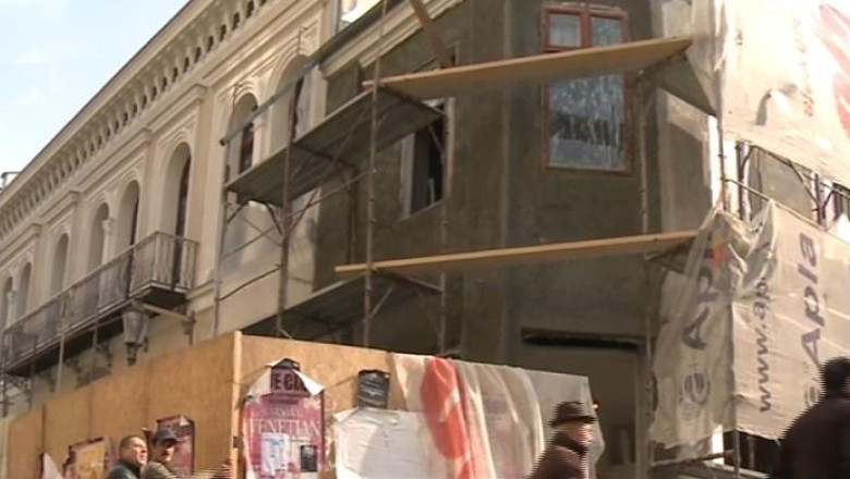 Hanul Gabroveni va fi gata in aprilie. Cladirea va deveni noul sediu al Centrului de proiecte culturale Imagine