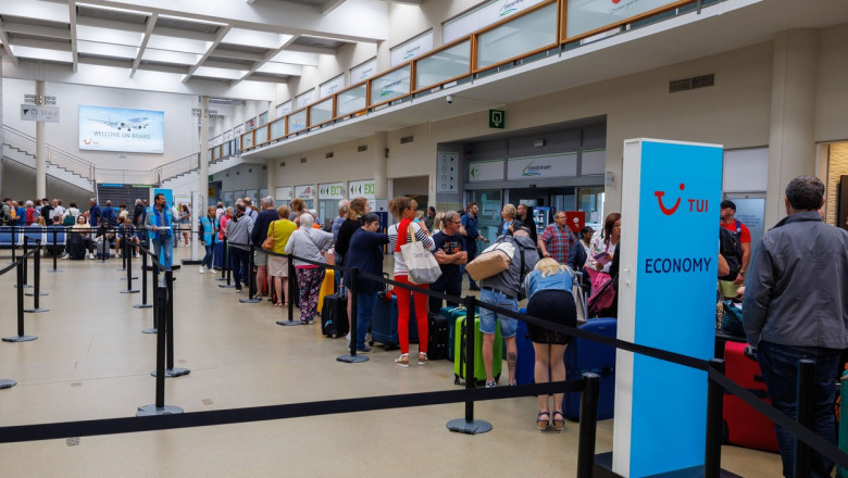 Haos pe aeroporturile din Europa Imagine