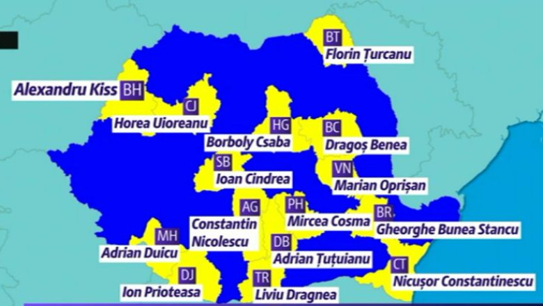HARTA. 15 presedinti de consilii judetene au dosare de coruptie sau de incompatibilitate  Imagine