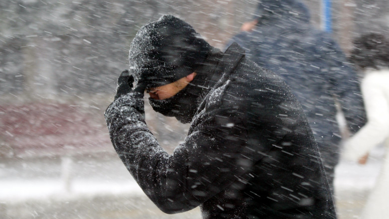 HARTA Meteorologii anunta ninsori si viscol de Craciun. Zonele afectate de cod portocaliu Imagine