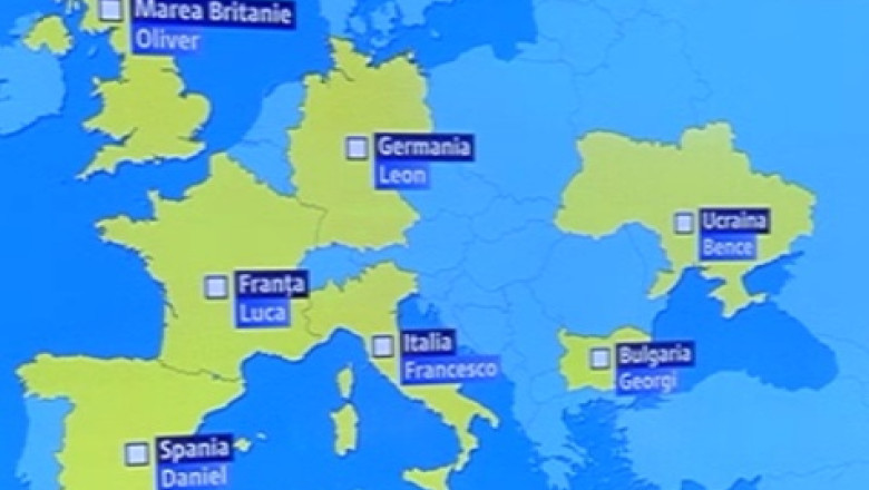 Harta numelor. Care sunt cele mai intalnite nume in tarile europene Imagine