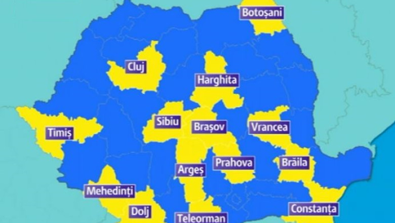 Harta presedintilor de consilii judetene cu probleme in justitie Imagine