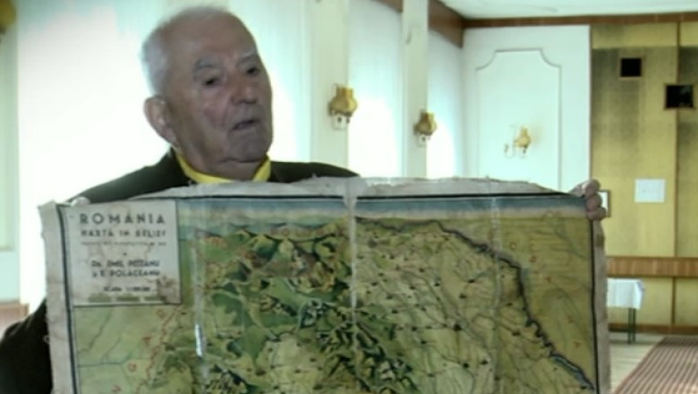 Harta Romaniei Mari, pastrata cu sfintenie. Istoricul Liviu Groza a strans toata viata documente despre Unire  Imagine