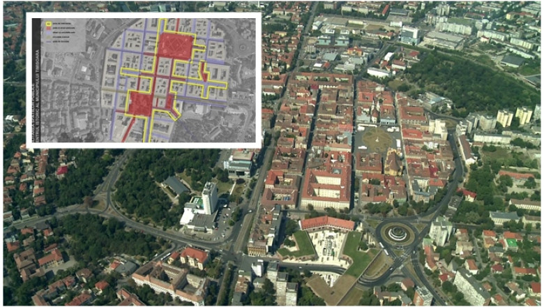 Harta Timisoarei, dupa reabilitarea centrului istoric. Strazile pe care soferii vor avea interzis  Imagine