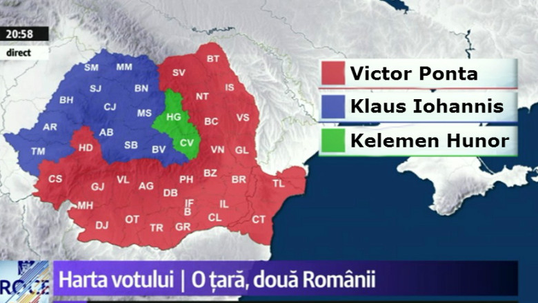 HARTA VOTULUI. O tara, doua Romanii Imagine