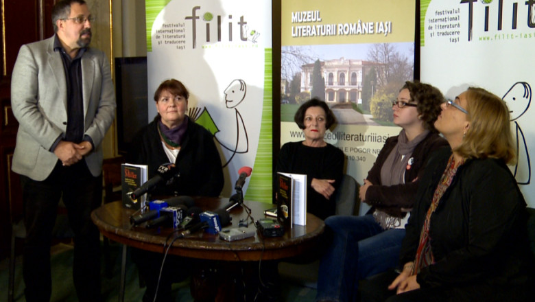 Herta Muller, castigatoare a Premiului Nobel pentru Literatura in 2009, a venit la FILIT Imagine