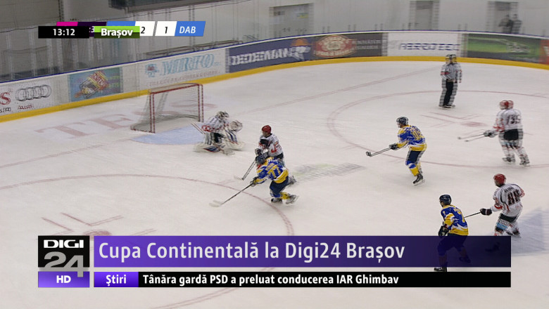 HOCHEI. Cupa Continentala, la Digi 24 Brasov Imagine