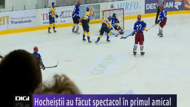 HOCHEI. Hocheistii au facut spectacol in primul amical Imagine