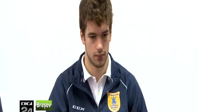 HOCHEI. Roberto Gliga, prezentat oficial la Corona Brasov Imagine