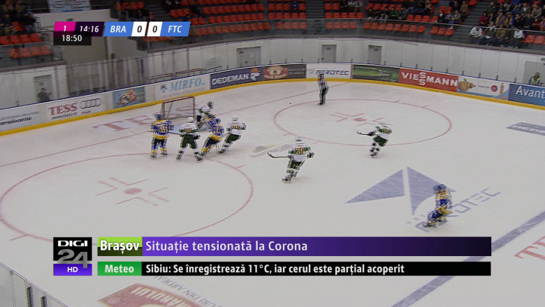 HOCHEI. Situatie tensionata la Corona Brasov Imagine