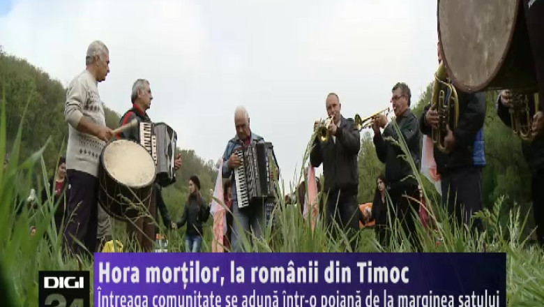 Hora mortilor, la romanii din Timoc Imagine