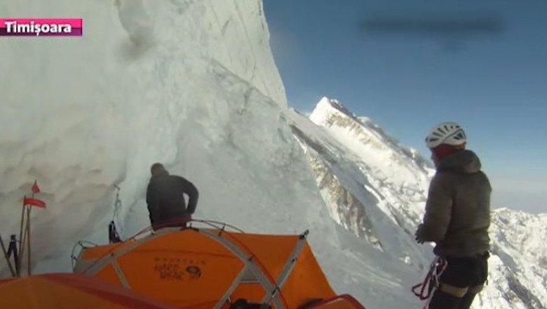 Horia Colibasanu, piedici in ascensiunea spre Everest Imagine