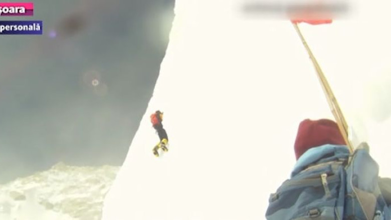 Horia Colibasanu reia ascensiunea spre cel mai inalt punct al planetei Imagine