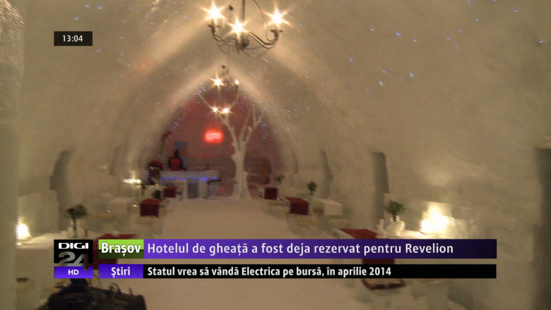Hotelul de gheata de la Balea Lac a fost rezervat deja pentru Revelion  Imagine
