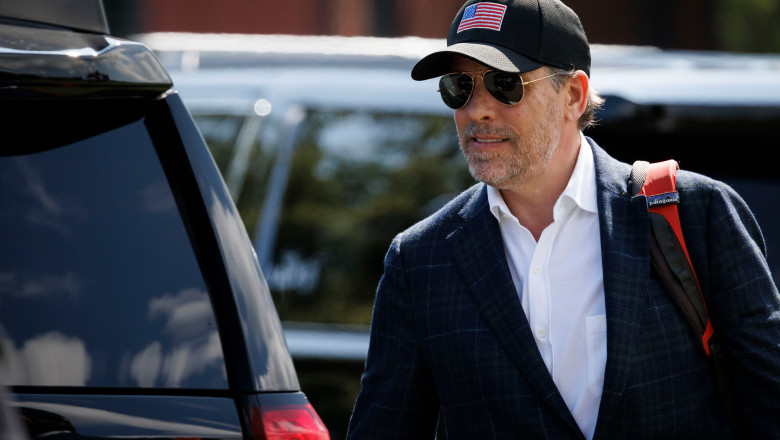 Hunter Biden a fost pus sub acuzare pentru ca a cumparat ilegal arme de foc Imagine