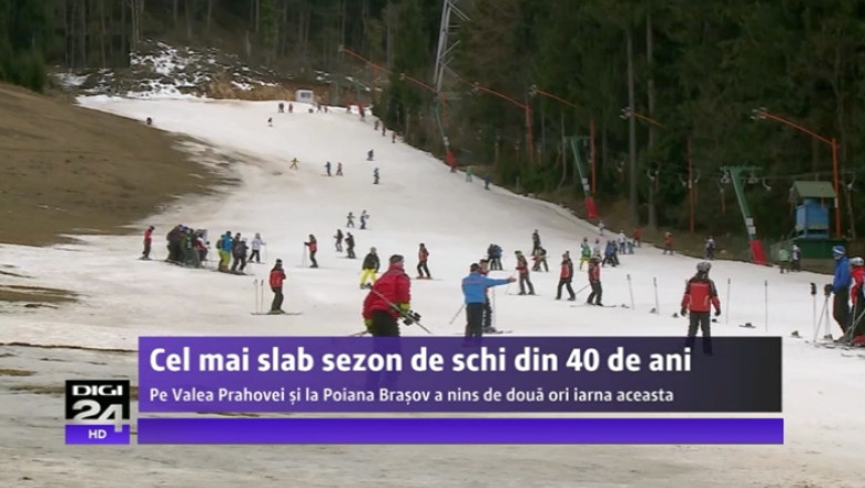 Iarna 2013-2014, cel mai slab sezon de schi din ultimii 40 de ani. Preturile la cazare si inchiriere de echipament scad cu 50% Imagine