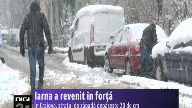 Iarna a revenit in forta Imagine