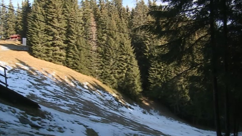 Iarna fara zapada aduce pagube in turism Imagine