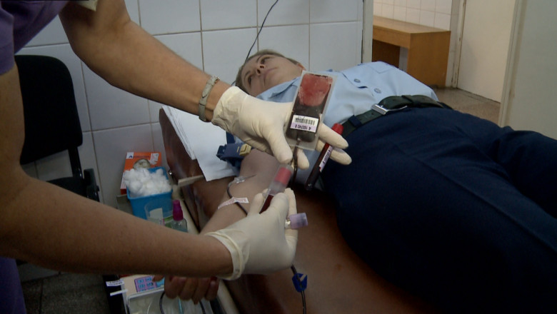 IASI. Actiune salvatoare a pompierilor. 60 de angajati de la ISU doneaza sange, timp de trei zile Imagine