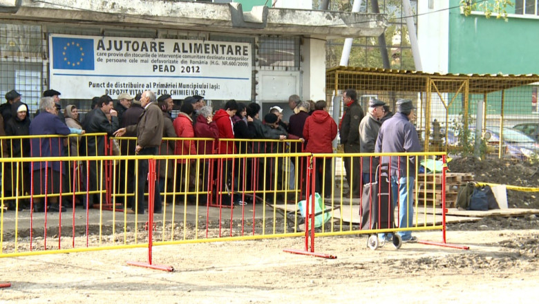 IASI. Alimentele de la U.E. vor fi distribuite pana la Craciun Imagine