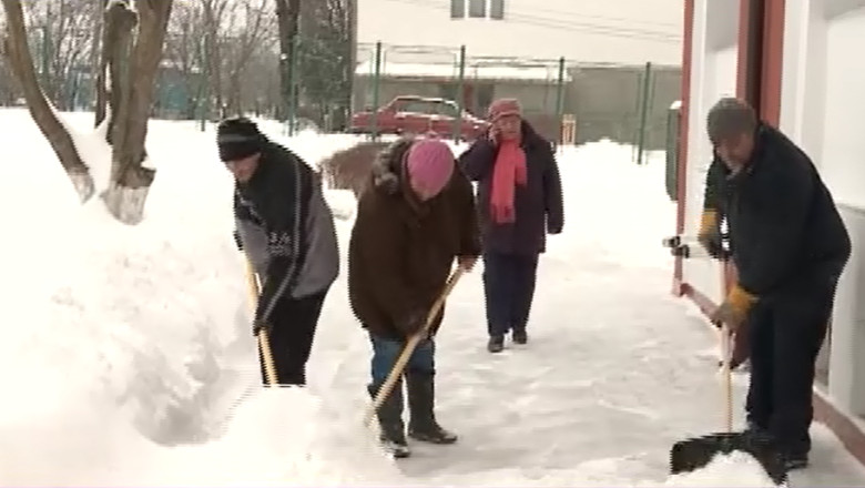 IASI. Asistatii social, scosi la lopata in folosul comunitatii Imagine