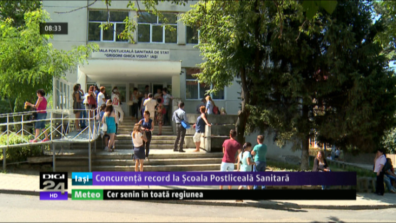 IASI. Concurenta record la Scoala Postliceala Sanitara Imagine
