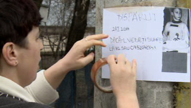 IASI. Copil disparut, familia nu mai stie nimic de el de o saptamana Imagine