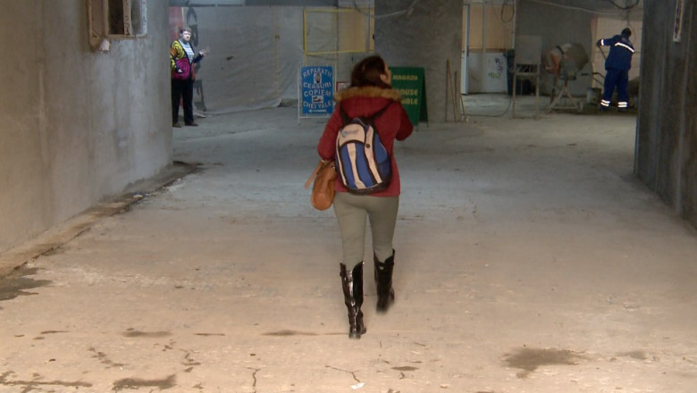 IASI. Pasajul din Piata Unirii, inchis pietonilor pana la vara. Comerciantii au fost notificati sa evacueze zona Imagine